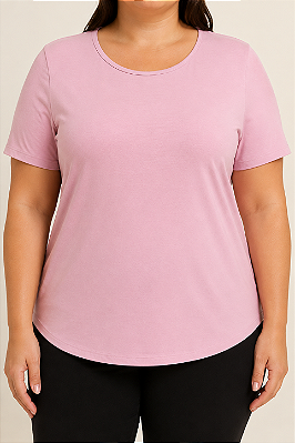 Blusa Básica de Viscose