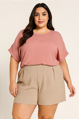 Short Geranio Plus Size