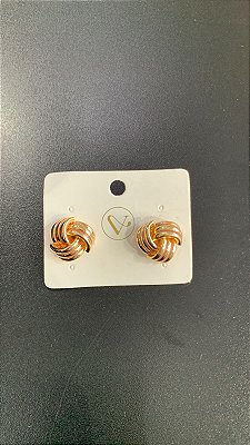 Brinco  Metal Com Dourado