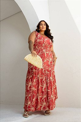 Vestido Longo Plus Size