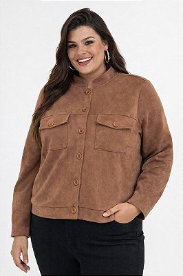Jaqueta Suede