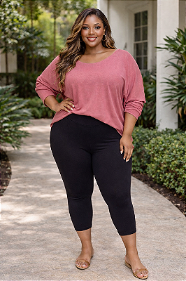 Calça Legging Cigarrete