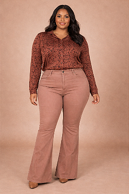 Calça Boot Cut Color