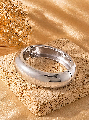 Bracelete Metal Prata