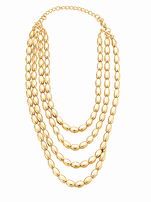 Colar ABS Dourado