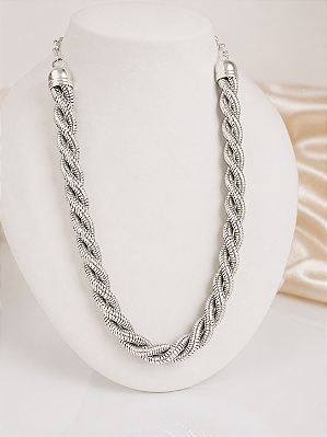 Colar Corda Metal