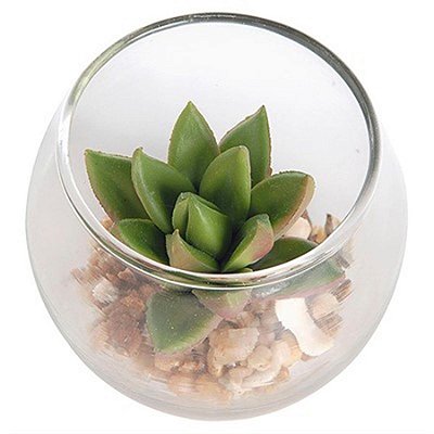 Mini Vasinho de Suculenta Artificial - Aloe