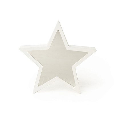 Luminoso Infinito Estrela Branco 18X2,5X17 C/1 Un