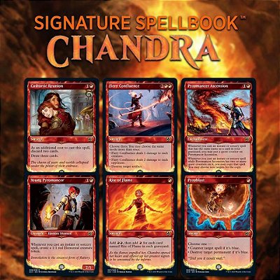 Signature Spellbook - Chandra - Magic The Gathering