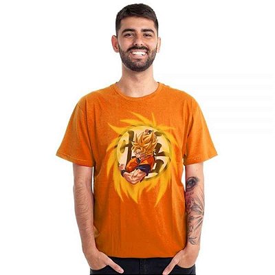 Camiseta Goku Super Sayajin