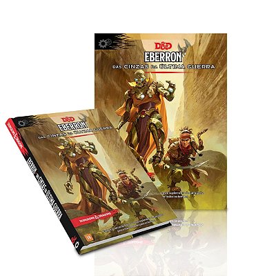 Livro Dungeons & Dragons: Eberron: Das Cinzas da Última Guerra