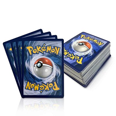 Lote 50 cartas originais aleatórias Pokémon - Sem repetidas