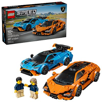 LEGO 77238 Speed Champions - Lamborghini Revuelto e Huracán STO