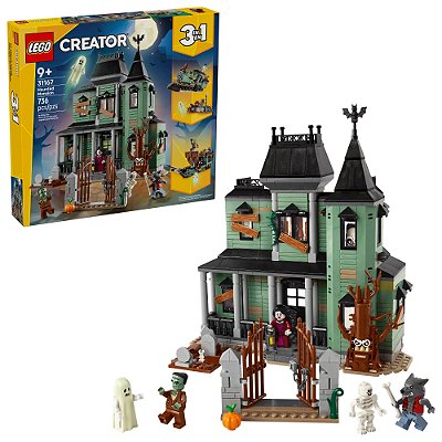 LEGO 31167 Creator 3 em 1 - Mansão Mal-Assombrada
