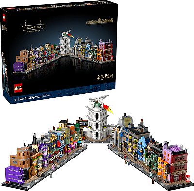 LEGO 76444 Harry Potter™ - Lojas de bruxos do Beco Diagonal™