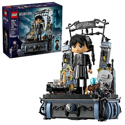 LEGO 76780 Wednesday - Figura da Wandinha Addams