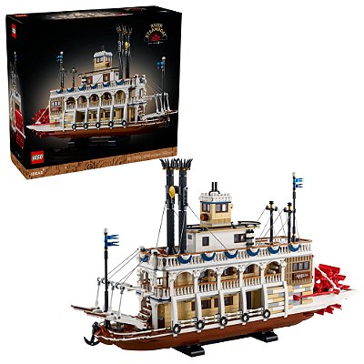 LEGO 21356 Ideas - Barco Fluvial a Vapor