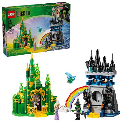 LEGO 75689 Wicked - Cidade das Esmeraldas e Castelo Kiamo Ko