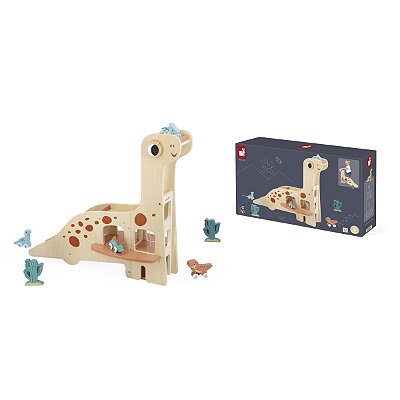 Janod - Super Garagem Dino com Dinocars