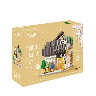 Cada - Blocos De Montar Cafeteria De Verão Com Iluminação LED (1116 Peças)