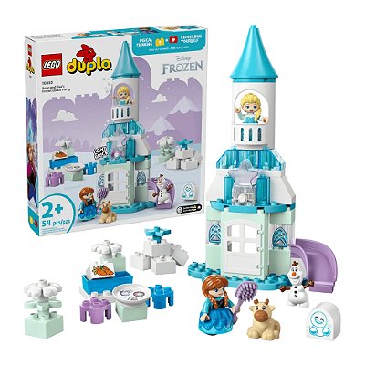 LEGO 10455 DUPLO - Festa do Castelo de Frozen de Anna e Elsa