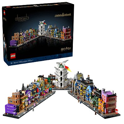 LEGO 76444 Harry Potter™ - Lojas de bruxos do Beco Diagonal™