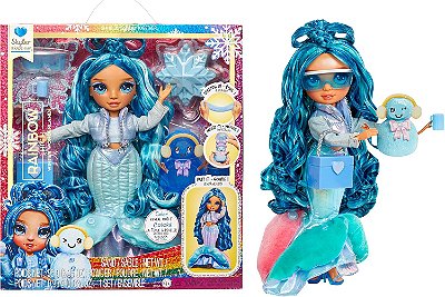 Boneca Rainbow High Winter Wonderland Doll -  Skyler (Blue)