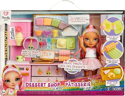 Rainbow High Little Dessert Shop With Kandy Playset - MGA