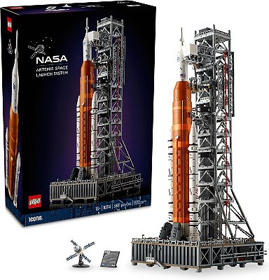 LEGO 10341 Icons - Sistema de lançamento espacial Artemis da NASA