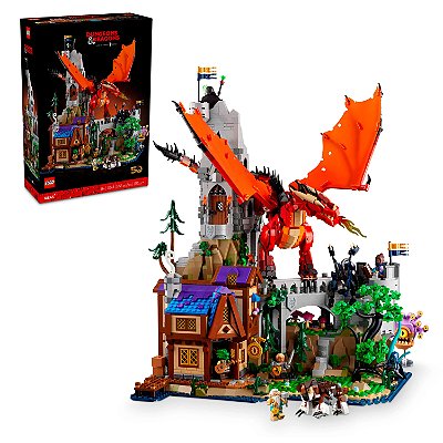 LEGO 21348 Ideas Dungeons & Dragons Conto do Dragão Vermelho