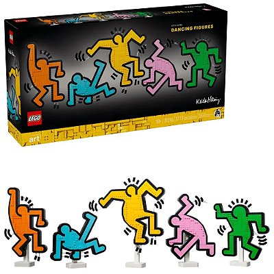 LEGO 31216 Art - Keith Haring – Figuras Dançantes