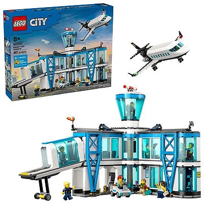 LEGO 60502 City - Aeroporto com Avião