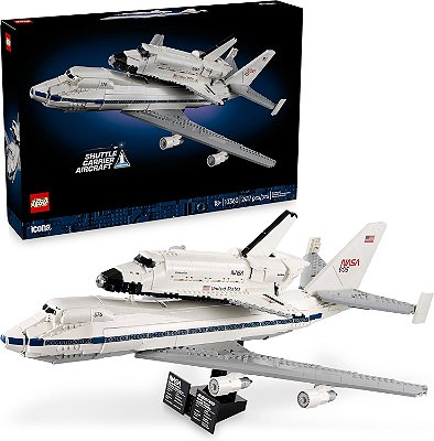 LEGO 10360 Icons - Aeronave Transportadora de Ônibus Espacial