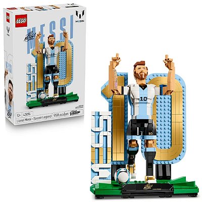LEGO 43015 Editions - Lenda do Futebol: Lionel Messi