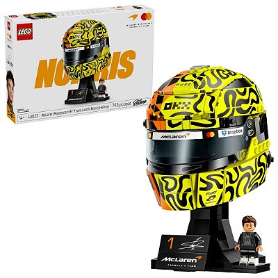 LEGO 43023 Editions - Capacete Lando Norris da Equipe McLaren Mastercard F1®