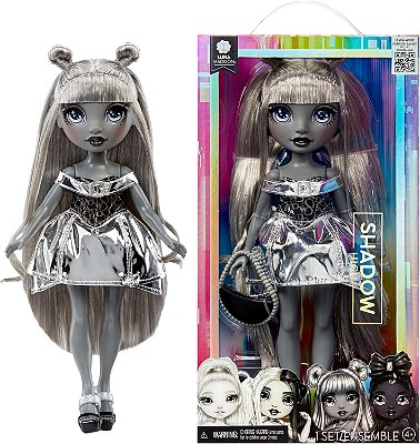 Boneca Shadow High Fashion Doll Luna Madison Grey Hair