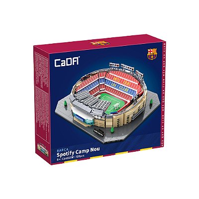 Cada - Blocos De Montar Estadio Camp Nou Barcelona (728 Peças)