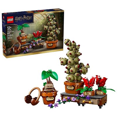 LEGO 76474 Harry Potter - Plantas de Herbologia de Hogwarts