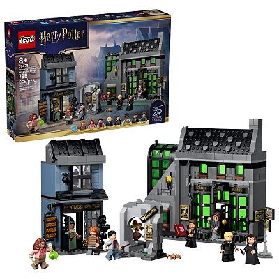 LEGO 76471 Harry Potter - Lojas do Mundo Mágico no Beco Diagonal