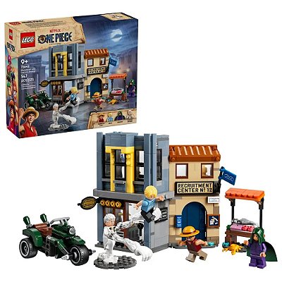 LEGO 75642 One Piece - Confronto com o Capitão Smoker