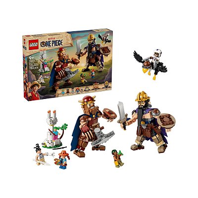 LEGO 75644 One Piece - Dorry vs. Brogy Gigantes de Little Garden