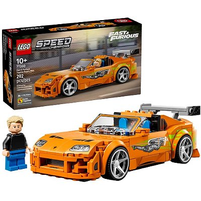 LEGO 77260 Speed Champions - Toyota Supra MK4 de Velozes e Furiosos