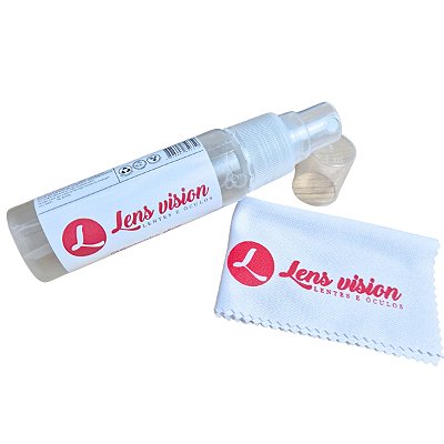Limpa Óculos e Lentes Com 2 Flanelas - Produto PREMIUM