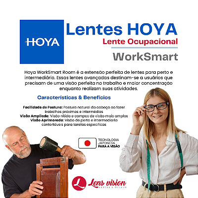 HOYA WORKSMART ROOM | Lente Ocupacional