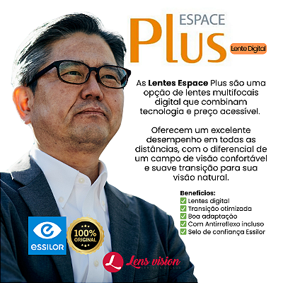 Espace Plus | Lente Multifocal Digital