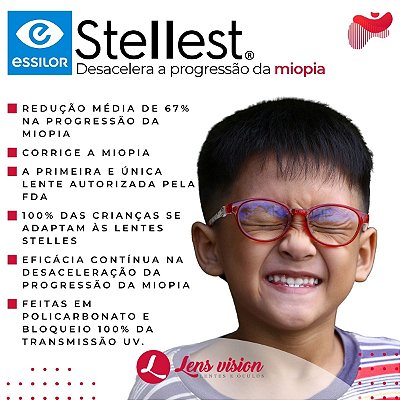 Essilor Stellest - Controle da miopia