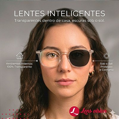 Lente Fotossensível de Grau
