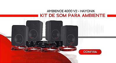 KIT SOM AMBIENTE HAYONIK
