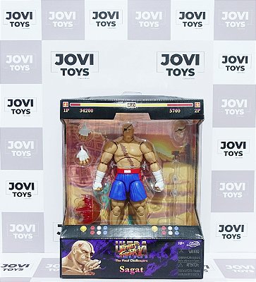 Sagat Street Figther II Jada Toys