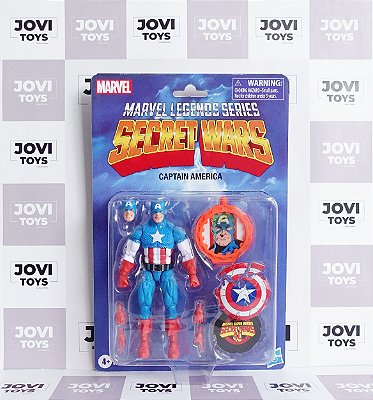 Capitão América Secret Wars Legends Hasbro